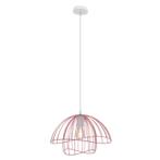 Moderne hanglamp roze, Jolien, Nieuw, Ophalen of Verzenden, Modern, Metaal
