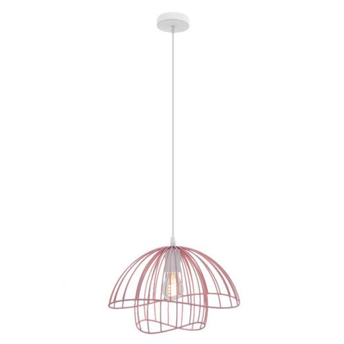 Moderne hanglamp roze, Jolien, Huis en Inrichting, Lampen | Hanglampen, Nieuw, Metaal, 75 cm of meer, Ophalen of Verzenden