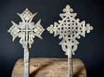 Kruis (2) - Koptisch - zilverlegering - 1990-2000 - Meskel -
