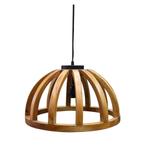 Stella hanglamp halve cirkel hout, Tuin en Terras, Tuinmeubel-accessoires, Nieuw, Ophalen of Verzenden
