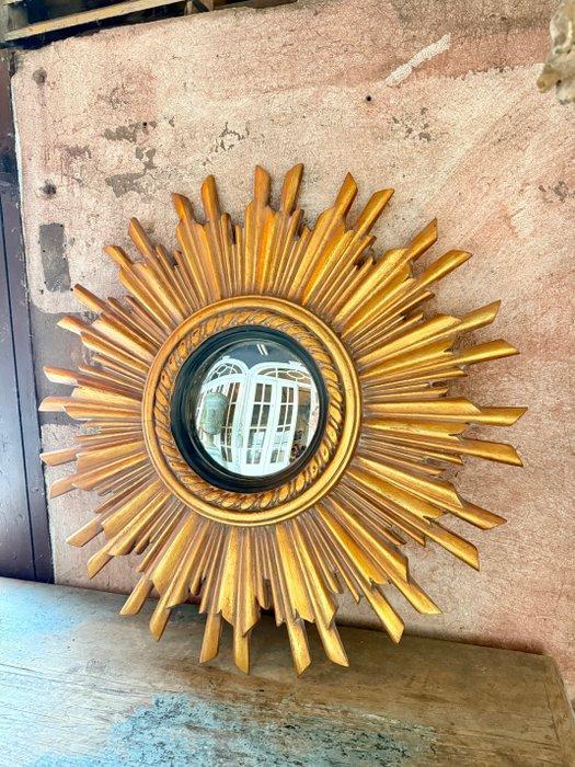 Spiegel - Hout, Glas - Sunburst mirror, Antiek en Kunst, Curiosa en Brocante