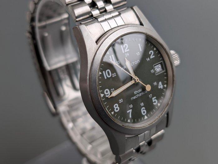 Hamilton - Khaki - Zonder Minimumprijs - H693190 - Heren -, Sieraden, Tassen en Uiterlijk, Horloges | Heren