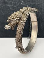 Snake head bracelet - Zilver - Indonesië - mid 20th century