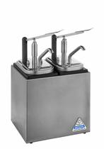 Bereila Horeca sausdispenser met 2 pompen | 2 x 3,5 Liter, Verzenden, Nieuw in verpakking