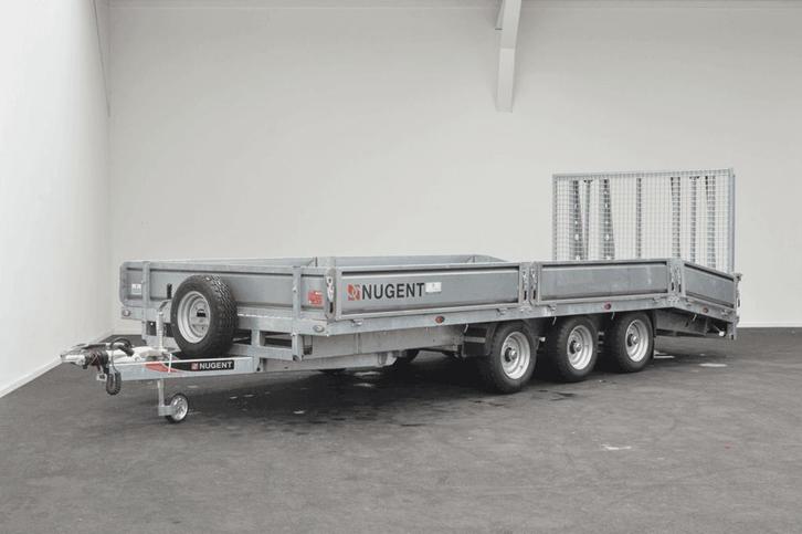 Nugent Machinetransporter B5523T Beavertail, Auto diversen, Aanhangers en Bagagewagens, Nieuw, Ophalen of Verzenden