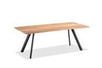 Niehoff Noah Tafel Statiefprofiel Aluminium/Teak Massiefhout, Ophalen of Verzenden, Nieuw