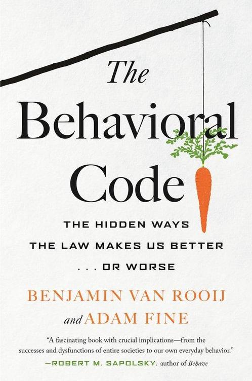 9780807007273 The Behavioral Code Benjamin Van Rooij, Boeken, Psychologie, Nieuw, Verzenden