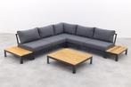 Avalounge loungeset - Aluminium/teakhout - 5 persoons, Verzenden, Nieuw, Hout, Loungeset