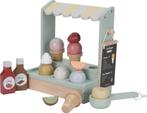 Little Dutch Speelgoed IJskraam IJssalon FSC - Speelgoedeten, Kinderen en Baby's, Speelgoed | Houten speelgoed, Ophalen of Verzenden