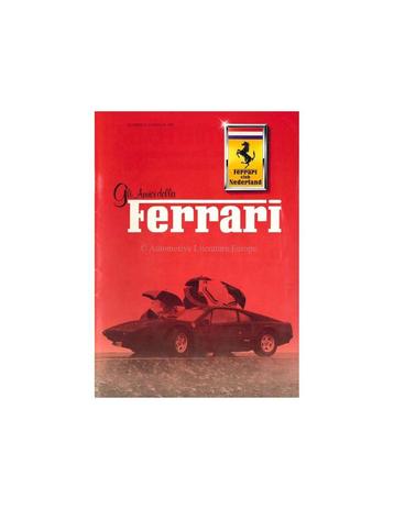 1985 FERRARI GLI AMICI DELLA MAGAZINE 09 NEDERLANDS beschikbaar voor biedingen