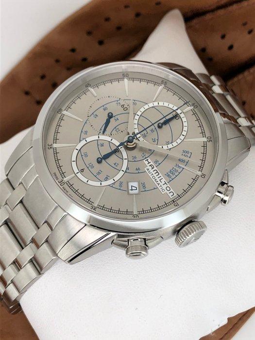 Hamilton - American Classic Railroad Chronograph Automatic -, Sieraden, Tassen en Uiterlijk, Horloges | Heren
