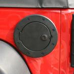 Rugged Ridge Locking Gas Cap Door Black Alum 07-18 Jeep, Ophalen of Verzenden, Nieuw