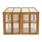 Kweekkas | Broeikas | Tuinkas | 120x49x97,5 cm | Vurenhout, Tuin en Terras, Verzenden, Nieuw