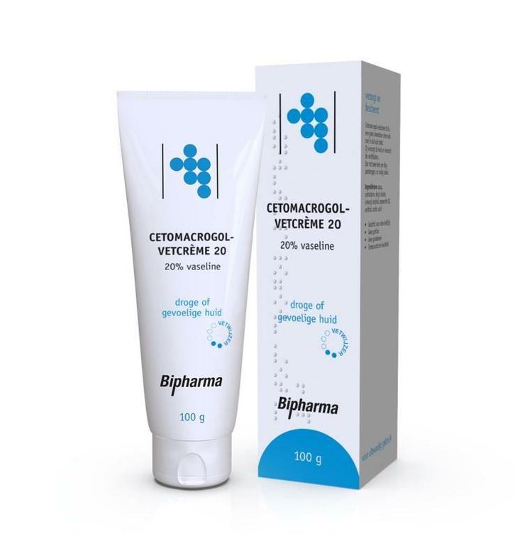 Bipharma Cetomacrogol vetcreme 20, Diversen, Verpleegmiddelen, Nieuw, Verzenden