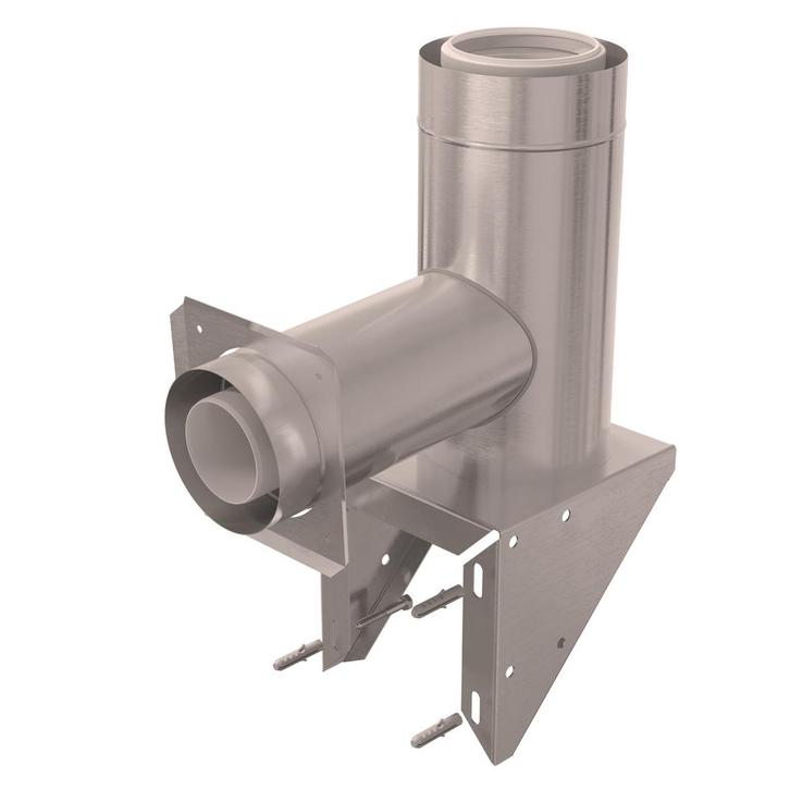 Rolux Buitenwandsysteem Stoel met bocht Conc RVS 110/160 -, Doe-het-zelf en Verbouw, Overige Doe-het-zelf en Verbouw, Ophalen of Verzenden