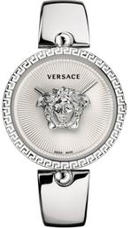 Versace VCO090017 Palazzo dames horloge 38 mm, Overige merken, Staal, Staal, Verzenden