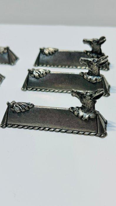 Messensteun (6) - Cheval Horse Âne - Metaal, Antiek en Kunst, Antiek | Meubels | Tafels