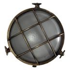 Scheepslamp Portsmouth Brons Buitenverlichting, Overige materialen, Verzenden, Wandlamp, Nieuw