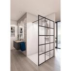 Inloopdouche BWS Free Time 120x200 cm Zwart Decor 3 Timeless, Ophalen of Verzenden, Nieuw, Douche