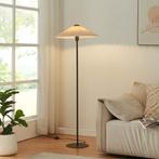 Staande lamp Appledore vloerlamp 147 cm bruin en wit E27 lux, Huis en Inrichting, Lampen | Vloerlampen, Verzenden, Nieuw