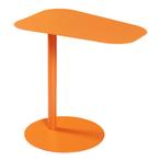 Bijzettafel Nastätten 50x50x38 cm oranje [en.casa], Huis en Inrichting, Tafels | Bijzettafels, Verzenden, Nieuw
