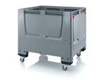 Palletbox inklapbaar met 4 wielen 120x100x114cm, Ophalen of Verzenden