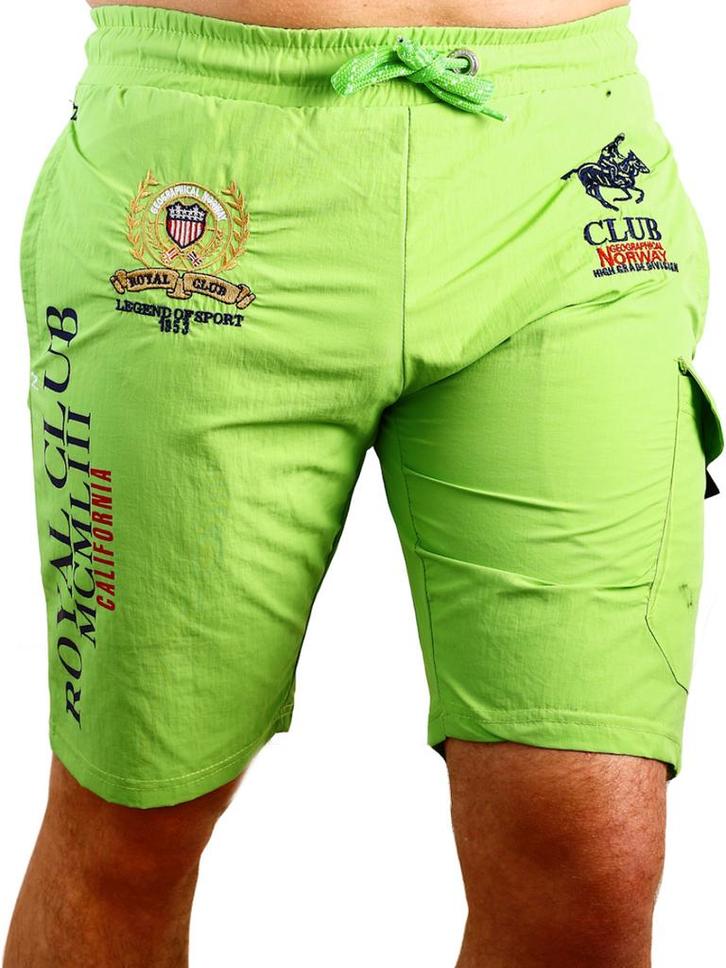 Geographical Norway Zwembroek Royal Club Qiwi Groen, Kleding | Heren, Badmode en Zwemkleding, Groen, Verzenden
