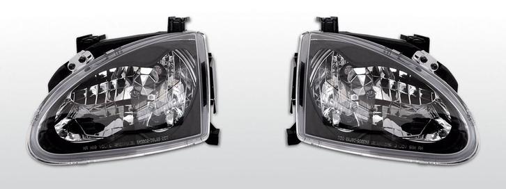 Koplampen | Honda CRX Del Sol 1992-1997| zwart, Auto-onderdelen, Verlichting, Nieuw, Honda, Verzenden