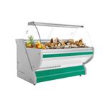 GGM Gastro | Koeltoonbank - 2000mm - met verlichting - Groen, Zakelijke goederen, Horeca | Meubilair en Inrichting, Verzenden