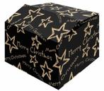 Pakketdoos Kerst Stars Black FSC - per 15 stuks, Diversen, Nieuw, Ophalen of Verzenden