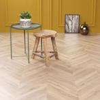 LEEGVERKOOP | Visgraat plak-PVC licht eiken v.a. €7,98 per m, Ophalen of Verzenden, Nieuw, Kunststof, Vloerdelen of -planken