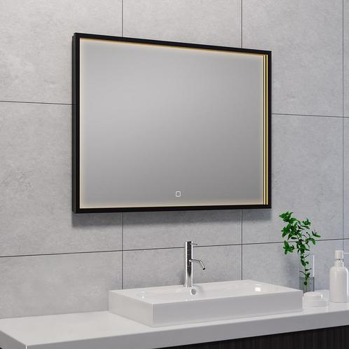 Wiesbaden Avi Badkamerspiegel met LED - Dimbaar -, Huis en Inrichting, Woonaccessoires | Spiegels, Nieuw, Ophalen of Verzenden
