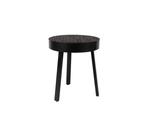 Bijzettafel Suri 45 cm | Zwart, Huis en Inrichting, Tafels | Bijzettafels, Ophalen of Verzenden, Nieuw