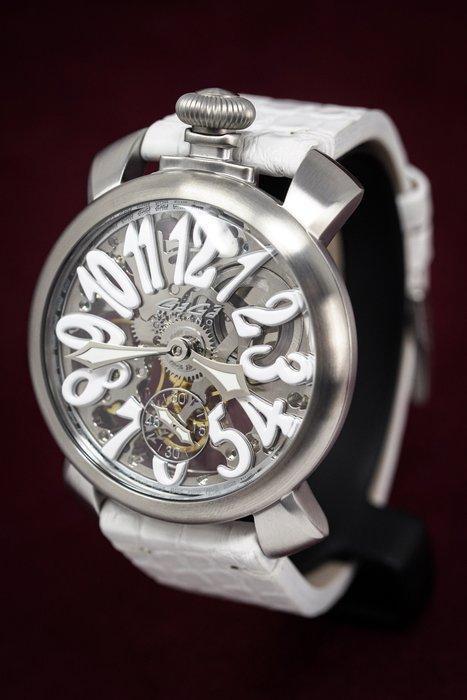 GaGà Milano - Skeleton 48MM - 5310SK01S0AVWM0 - Unisex -, Sieraden, Tassen en Uiterlijk, Horloges | Heren