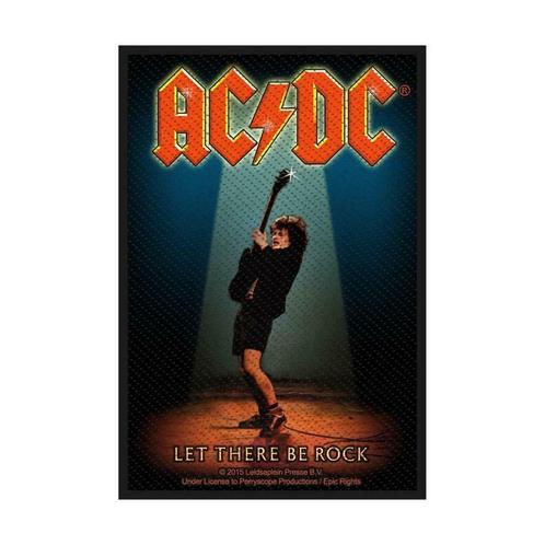 AC/DC Let There Be Rock patch officiële merchandise, Verzamelen, Muziek, Artiesten en Beroemdheden, Kleding, Nieuw, Ophalen of Verzenden