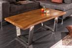 Salontafel Mammoet 110cm Acacia honing 40mm / 39738, Huis en Inrichting, Tafels | Salontafels, Nieuw, Ophalen of Verzenden