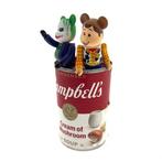 Koen Betjes (1992) - Joker vs Woody Bearbrick 100% x, Antiek en Kunst, Kunst | Schilderijen | Modern