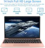 Laptop 14 inch - 6GB RAM - 256GB SSD - 1920x1080 FHD - met D, Verzenden, Zo goed als nieuw