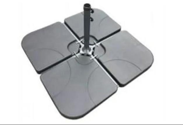 2dekans | Hartensus Tegengewichten voor de voet, Tuin en Terras, Parasols, Zo goed als nieuw, Ophalen of Verzenden