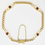 Armband - 18 karaat Geel goud - 0.96ct. tw. Robijn, Nieuw
