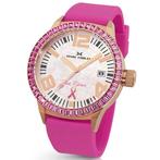 Marc Coblen MC45PR2 Pink Ribbon Rose Horloge 45mm, Nieuw, Verzenden
