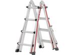 HYMER Telescopische Ladder - 4x4 sporten - Verstelbaar 2,35, Huis en Inrichting, Woonaccessoires | Overige, Verzenden, Nieuw