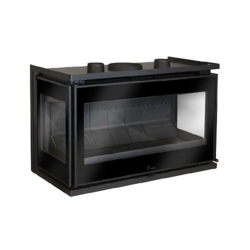Inzethaard Houtgestookt 150 Mm Adour 800 Glas 3 Zijdig, Huis en Inrichting, Kachels, Verzenden