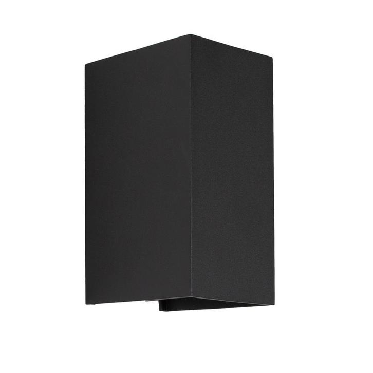 Dean Up en down Muurlamp Zwart Buitenverlichting, Tuin en Terras, Buitenverlichting, Verzenden