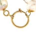 Parel collier met gouden sluiting 14 krt, Ophalen of Verzenden, Nieuw