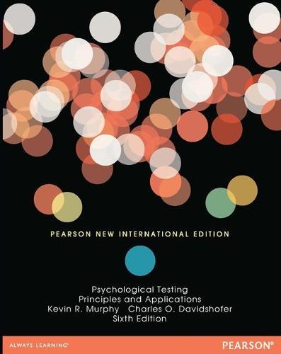 Psychological Testing: Pearson  International Edition, Boeken, Studieboeken en Cursussen, Verzenden