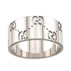 Gucci - Ring - 18 karaat Witgoud, Sieraden, Tassen en Uiterlijk, Ringen, Nieuw