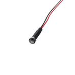 Mini LED indicatielampje - Wit - 6mm - 12/24V, Hobby en Vrije tijd, Elektronica-componenten, Ophalen of Verzenden, Nieuw