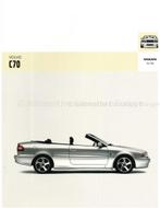 2004 VOLVO C70 CABRIOLET BROCHURE NEDERLANDS, Boeken, Auto's | Folders en Tijdschriften, Nieuw, Volvo, Author