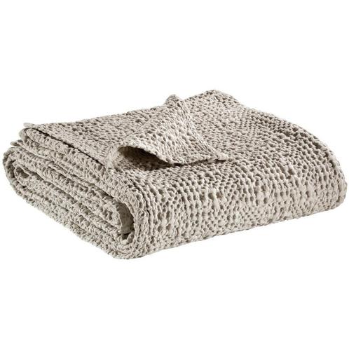 Plaid Stonewashed Tana Linnen 180 X 260, Huis en Inrichting, Woonaccessoires | Plaids en Woondekens, Nieuw, Verzenden